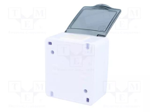 PAWBOL Tomacorriente de Alimentación AC 16A 250VAC 2P+PE Blanco