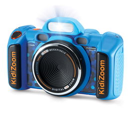 V-Tech Cámara Infantil Kidizoom Duo Fx Azul 80-519922 para Niños con Fotos, Vídeos y Juegos