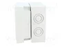 FIBOX MNX PCM125/100G Carcasa Universal de Policarbonato Gris