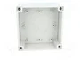FIBOX MNX PCM125/100G Carcasa Universal de Policarbonato Gris