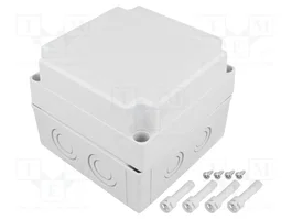 FIBOX MNX PCM125/100G Carcasa Universal de Policarbonato Gris