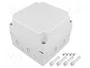 FIBOX MNX PCM125/100G Carcasa Universal de Policarbonato Gris