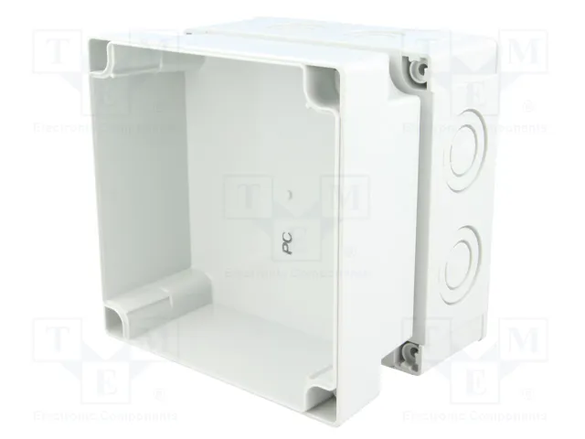 FIBOX MNX PCM125/100G Carcasa Universal de Policarbonato Gris