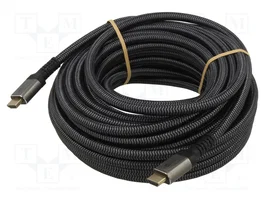 GOOBAY Cable HDMI 2.0 de 15m Gris Textil