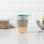 Bodum YO-YO SET Taza de té con infusor 0,35 L Doble pared Vidrio y acero inoxidable