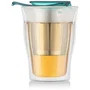 Bodum YO-YO SET Taza de té con infusor 0,35 L Doble pared Vidrio y acero inoxidable