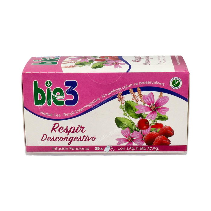 BIE 3 BIE3 RESPIR DESCONGESTIVO 25 bolsitas infusoras BIE 3 BIE3 RESPIR DESCONGESTIVO 25 bolsitas infusoras