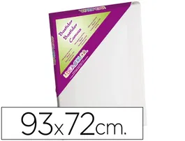 Liderpapel Bastidor 30f Lienzo Grapado Algodón 100% 280 g/m² Marco Pawlonia 1,8x3,8 cm Bordes Madera 93x72 cm
