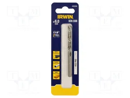 IRWIN Broca para metal HSS PRO 6mm x 93mm