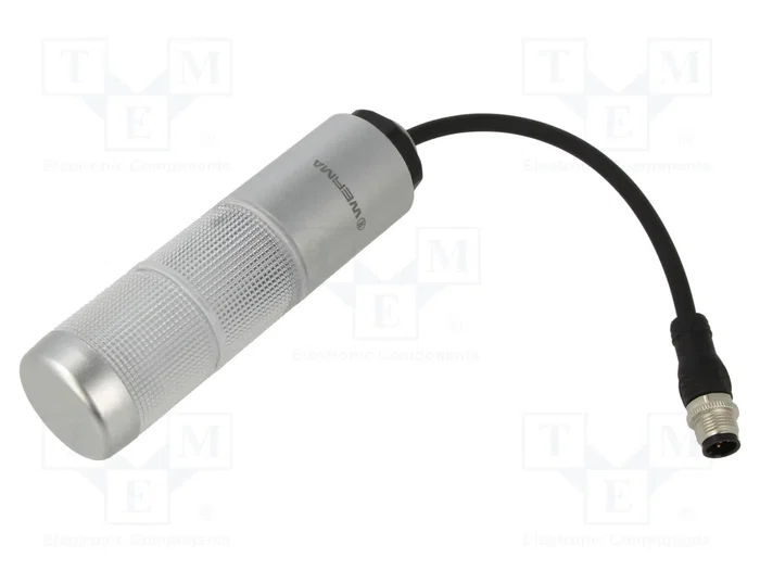WERMA Kompakt 37 Columna de señalización LED rojo/verde WERMA Kompakt 37 Columna de señalización LED rojo/verde