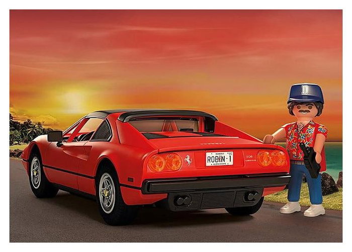 Playmobil Magnum - Ferrari 308GTS - Coches Clásicos