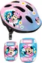 Minnie MN432507 Conjunto Casco Coderas Rodilleras Talla 50/56 cm