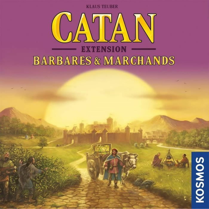 Juego de Mesa Asmodee Catan - Expansion: Barbarians & Merchants 30 x 8 x 30 cm