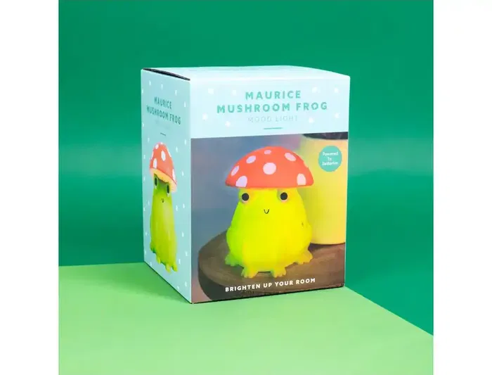 Wondee Maurice la Rana Seta Lámpara Luz de Ambiente Portátil Nocturna