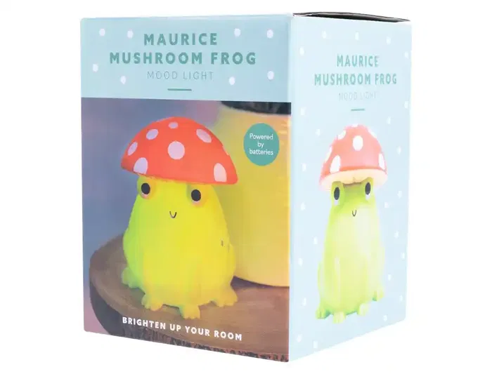 Wondee Maurice la Rana Seta Lámpara Luz de Ambiente Portátil Nocturna