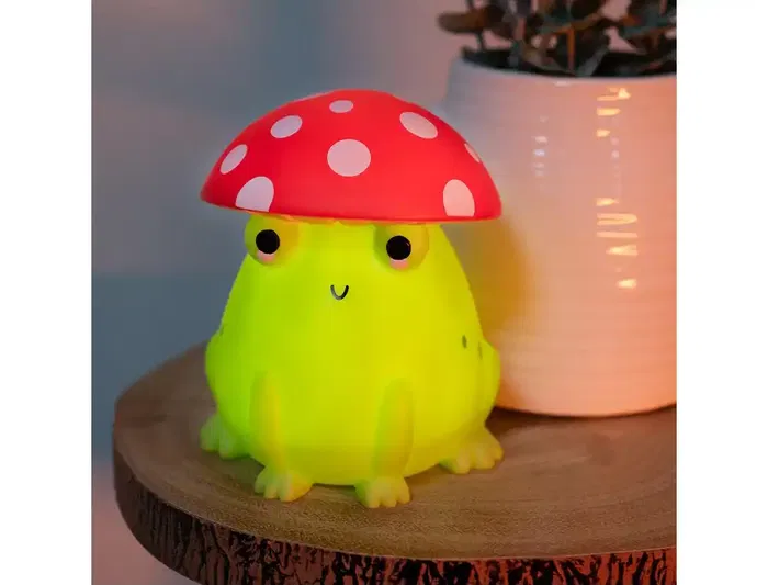 Wondee Maurice la Rana Seta Lámpara Luz de Ambiente Portátil Nocturna