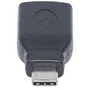 Manhattan 354646 Adaptador USB-C a USB-A Negro