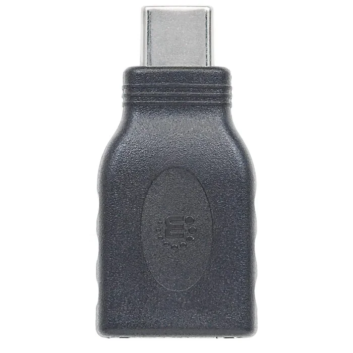 Manhattan 354646 Adaptador USB-C a USB-A Negro