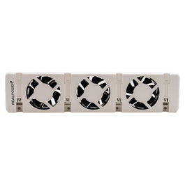 Realpower HL-1 Ventilador Eléctrico con 3 Ventiladores Blanco