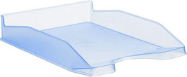 ARCHIVO 2000 Pack de 6 bandejas de sobremesa azul traslúcido