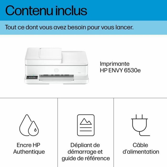 HP Envy 6530e Impresora Multifunción Inalámbrica a Color