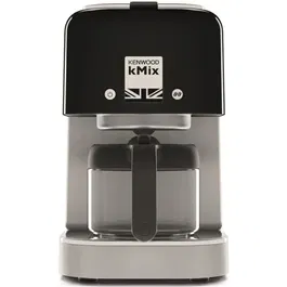 Kenwood Cafetera con filtro COX750BK kMix - 1200 W - Jarra de Vidrio 0.75L - Negro