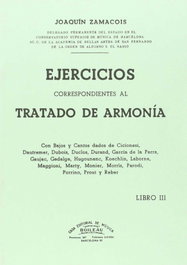 BOILEAU, Ejercicios armonía - Zamacois, Joaquim