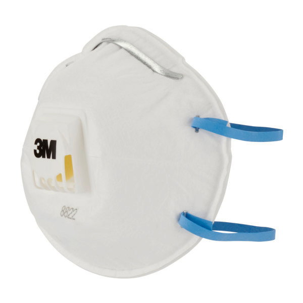 3M Mascarilla para partículas 8822 FFP2 con válvula, pack de 3 unidades 3M Mascarilla para partículas 8822 FFP2 con válvula, pack de 3 unidades