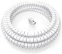 Aisens Organizador de Cables en Espiral Blanco 2.0m
