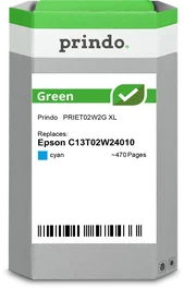 Prindo Cartucho de tinta cian Green XL PRIET02W2G