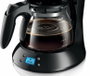 Philips Daily Collection HD7459/20 Cafetera de goteo negra, 1000W, temporizador, apagado automático, indicador de nivel de agua