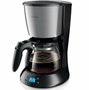 Philips Daily Collection HD7459/20 Cafetera de goteo negra, 1000W, temporizador, apagado automático, indicador de nivel de agua