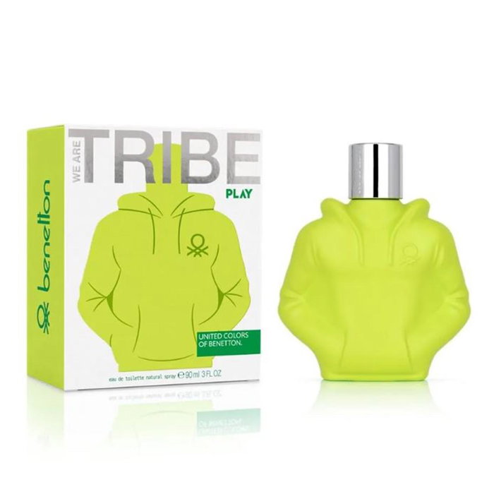 BENETTON We are tribe play eau de toilette natural 90 ml vaporizador para hombre BENETTON We are tribe play eau de toilette natural 90 ml vaporizador para hombre