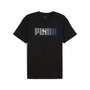 Camiseta de Manga Corta Hombre Puma Essentials Logo Lab Negro M