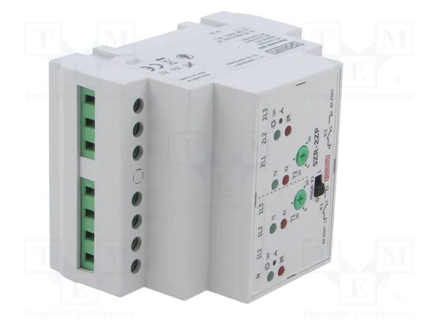 POLLIN SZR-2ZP Controlador ATS Relé de Conmutación Automática de Reserva