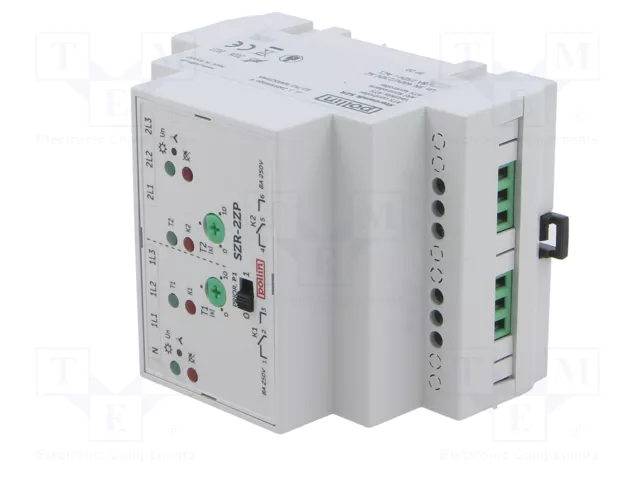 POLLIN SZR-2ZP Controlador ATS Relé de Conmutación Automática de Reserva