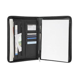 WEDO Carpeta de conferencias ELEGANCE para DIN A4, negro