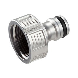 GARDENA Premium Hahnverbinder 26,5mm (G 3/4'') plata