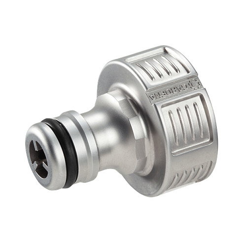 GARDENA Premium Hahnverbinder 26,5mm (G 3/4'') plata