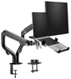 Aisens Soporte de Mesa para Portátil y Monitor/TV de 17-32 Pulgadas, Negro