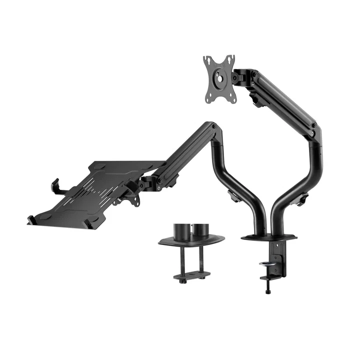 Aisens Soporte de Mesa para Portátil y Monitor/TV de 17-32 Pulgadas, Negro Aisens Soporte de Mesa para Portátil y Monitor/TV de 17-32 Pulgadas, Negro