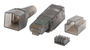 Lanberg PLUA-6000TL Conector RJ-45 Cat6a U/UTP Transparente
