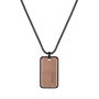 Hugo Boss Collar de Acero Inoxidable 45cm Gris 1580185