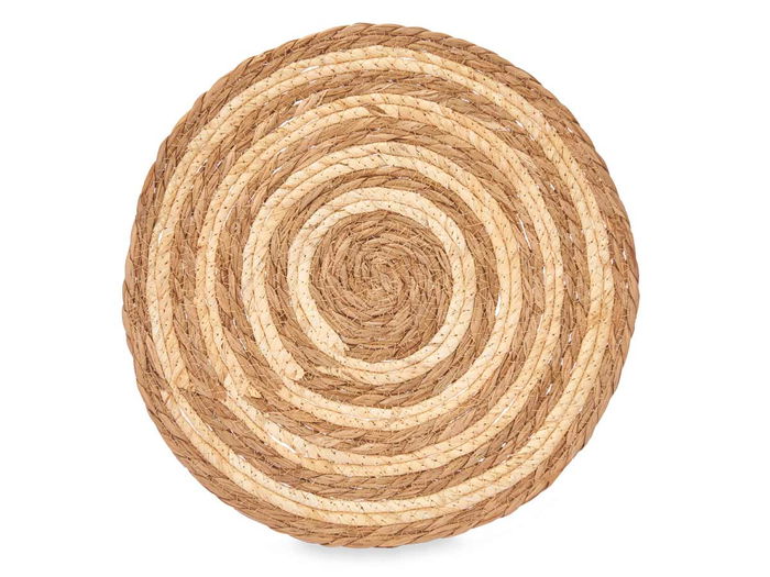 Kinvara Salvamantel Esparto Bicolor 35 cm Marron (Set de 24) Kinvara Salvamantel Esparto Bicolor 35 cm Marron (Set de 24)