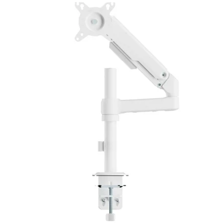 Aisens Soporte de Mesa DT32TSR-437 con Contrapeso para Monitor TV 17-32", Giratorio e Inclinable hasta 9 kg, Compatible VESA 75x75/100x100, Color Blanco
