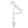 Aisens Soporte de Mesa DT32TSR-437 con Contrapeso para Monitor TV 17-32", Giratorio e Inclinable hasta 9 kg, Compatible VESA 75x75/100x100, Color Blanco