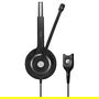 EPOS SC 238 Auriculares Alambricos OE Monoaurales para Oficina/Centro de Llamadas, Sonido Nítido, Negro
