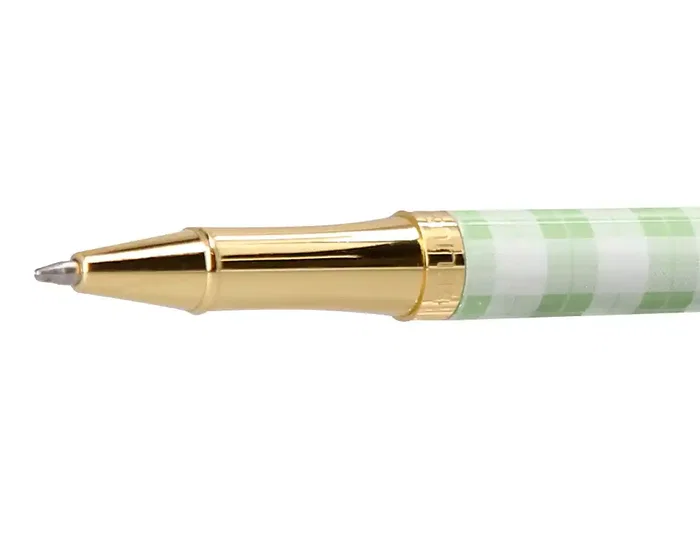 Belius Picnic Roller aluminio color verde dorado tinta negra 0.7 mm