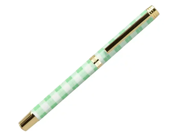 Belius Picnic Roller aluminio color verde dorado tinta negra 0.7 mm