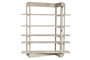 DKD Home Decor Estantería de Madera de Hevea Chuang Rome Natural